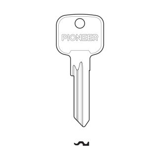 XGC160 - KB021 AVOCET PIONEER 1 STAR CYLINDER KEY