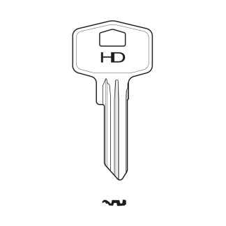 XH1221 - I19S-IE29 J-IS-17D KL-ISE29 F6 CYL BLK ARRONE PLUS ISEO F6 CYLINDER BLANK