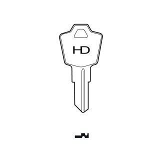 XH1223 - I-1531 4 PIN ESP JD APEM C&K CYLINDER KEY BLANK
