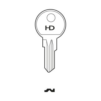 XH391 - SILCA KI6 KIFERM TX CYLINDER KEY BLANK