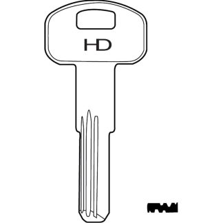 XHV061 - SCH1R SILCA S-TECH KEY BLANK