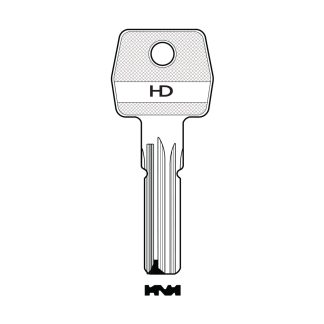 XHV126 - AGB8 AGB DIMPLE KEY BLANK