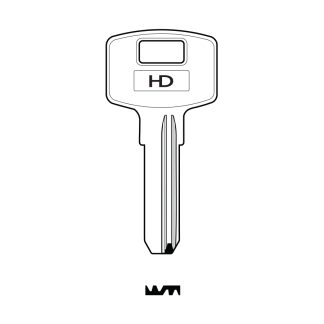 XHV127 - AMG1 AMG DIMPLE KEY BLANK