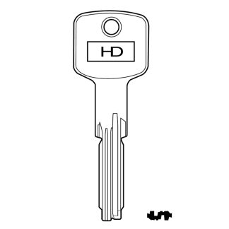 XHV138 - AU57L CISA DIMPLE KEY BLANK