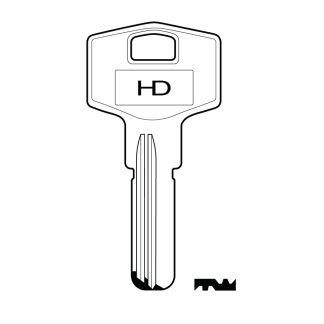 XHV167 - KAL7 KALE DIMPLE KEY BLANK
