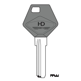 XHV184 - KB012 AVOCET PIONEER CYLINDER KEY BLANK