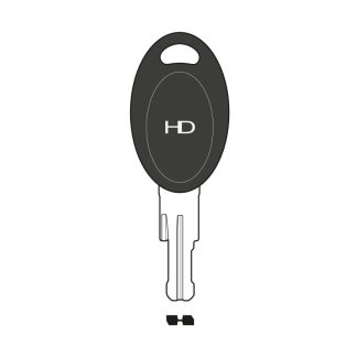 XHV201 - SILCA TM1RP TRIMARK LUNAR KEY BLANK