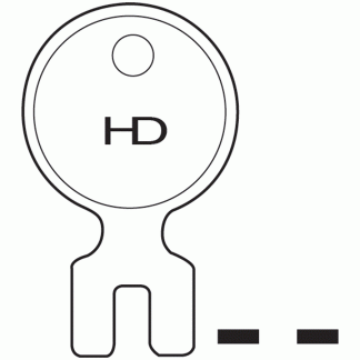 XL001 - SILCA ABO1 BONFEDI SWITCH KEY