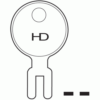 XL002 - SILCA ABO2 BONFEDI SWITCH KEY