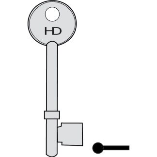 XL029 - 2UN2 SILCA UNION 3L BRASS
