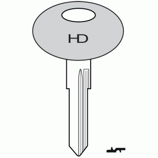 XPT089 - SILCA VO9DP CAR KEY BLANK