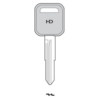 XPT113 - GM24RP SILCA ISUZU CAR KEY BLANK