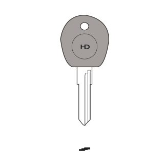 XPT118 - HU49CP SILCA V35BP KL CAR KEY BLANK