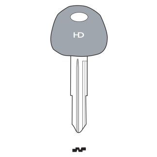XPT121 - HYN11CP SILCA CAR KEY BLANK