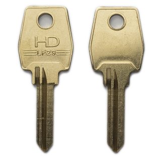 C271 - LF29 S-EU1R E-EL1R K-LF1S CYL BLK L&F EUROLOCK FORD SECURIKEY