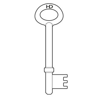 CK3301 - K459 R1 LEGGE 2L PRECUT MORTICE
