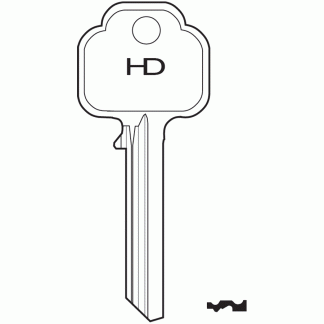 GC016 - KB727 GENUINE CHUBB CYLINDER
