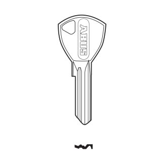 GC077 - KB6540 GENUINE ABUS CYLINDER