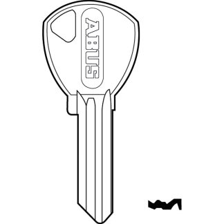 GC135 - KB65/50 GENUINE ABUS KEY BLANK