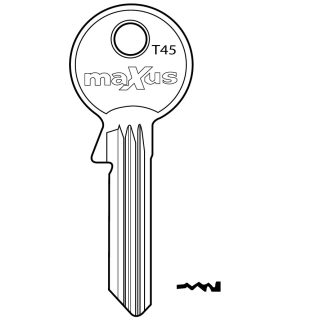 GC154 - T45 MXKB7 MAXUS GEN KEY BLANK