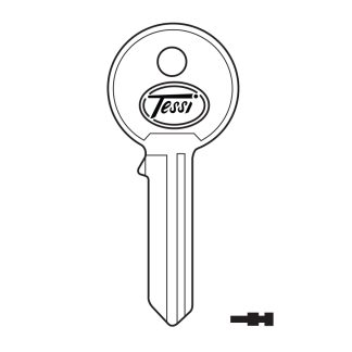 GC161 - TESSI BLANK TO SUIT 6410 SHUTTER LOCK