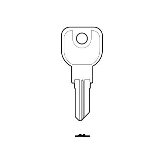 GC164 - MLZ16N KEY BLANK L2501-L2700 TO SUIT SL005