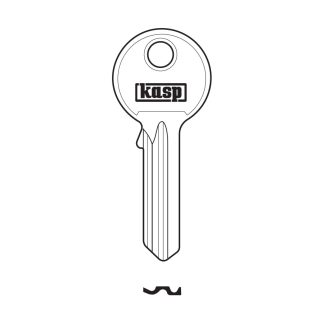 GC191 - KASP KEY BLANK 120 50/60MM TO SUIT KASP BRASS PADLOCK