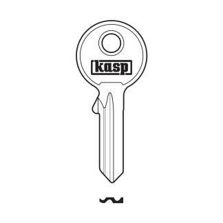 GC202 - KASP KEY BLANK 135 SERIES 45MM TO SUIT ENVIRONMENTAL PADLOCK
