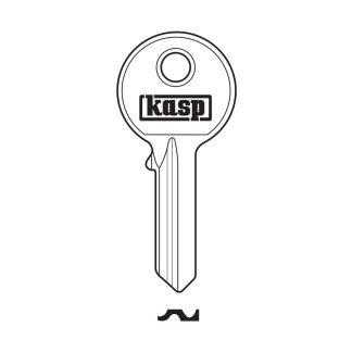 GC203 - KASP KEY BLANK 140 SERIES 40MM TO SUIT ALUMINIUM PADLOCK