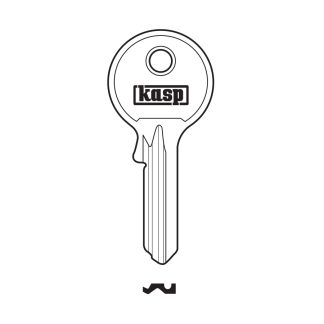 GC204 - KASP KEY BLANK 145 SERIES 40MM TO SUIT MARINE PADLOCK