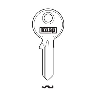 GC206 - KASP KEY BLANK 160 SERIES 60/70MM TO SUIT DISC PADLOCK