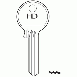 H0013 - 5B H & TV CYLINDER BLANKS
