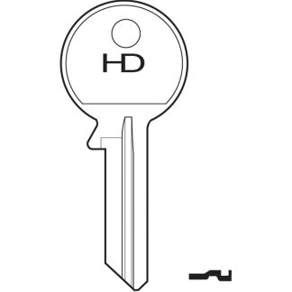 H0040 - 23K LOCKWOOD CYLINDER BLANKS