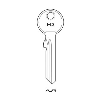 H0523 - ASS45 ASSA NN 7 PIN CYLINDER