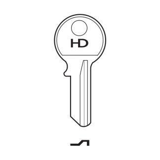 H0089 - 191B ABUS VIRO CYLINDER BLANK