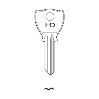 H0122 - BT4 BETA CYLINDER KEY BLANK