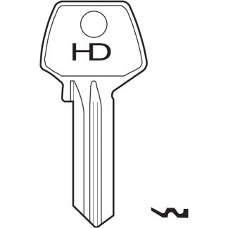 H0128 - CB3 S-CB1 E-CO5D K-COR50D CYL BLK CORBIN (USE FOR XH831 SCB2 CB2)