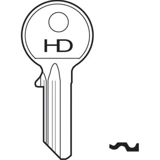 H0160 - X9CS ABUS CISA CYLINDER BLANK