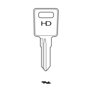 H0206 - LAS16 S-LS9 E-LAS11R K-LAS7 YL LAS RONIS CYLINDER BLANK