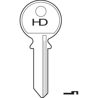 H0286 - TCE5 TRI-CIRCLE CYLINDER BLANK