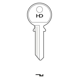 H0287 - TCE6 TRI-CIRCLE CYLINDER BLANK