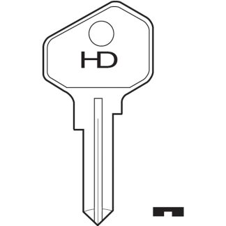 H0580 - LF25 L & F EUROLOCK CYLINDER