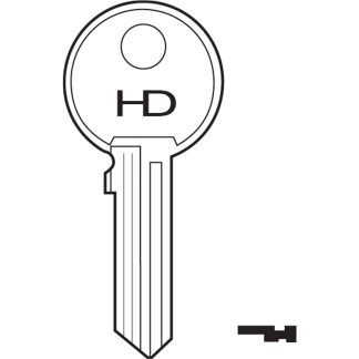 H0603 - CHB3 CHUBB 1K740 CISA BLANK