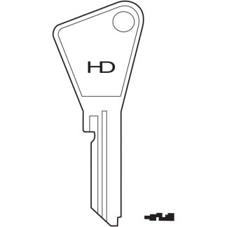 H0634 - VE137 VACHETTE VL CYLINDER BLK