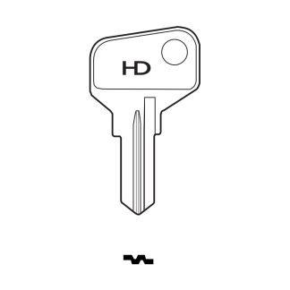 H0639 - KYA2 ARFE KEYA ABSA Z V CYLINDER KEY BLANK