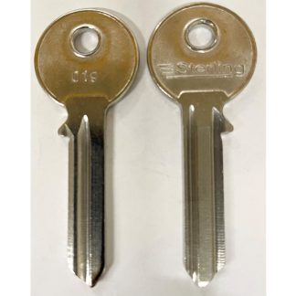 KB019 - KB019 STERLING KEY BLANK TO SUIT SCANDINAVIAN CYLINDERS