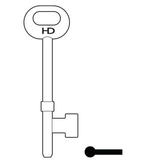 L091 - B454 YALE M555 5L MORTICE BLK