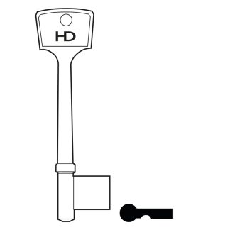 L174 - B555 6 FLEET 2L MORTICE BLANK