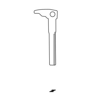 RB1033 - MERCEDES ME-7C6 SMART KEY BLADE