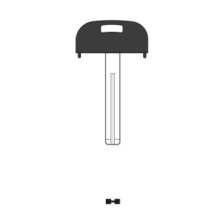 RB1078 - HYUNDAI KEYLESS BODY KEY BLADE HY-18P1C1